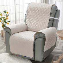 Recliner Chair Covers, Reversible Cushion, Large Pet Sofa Cover for Dogs, Soft Furniture Protector – Compatible with Standard Recliners