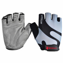 ACDANC 1Pairs Fingerless Gloves,Soft Touch Workout Gloves,Versatile Gloves Fingerless Gloves Men,XXL,Silver