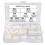 White Plastic Flat Washers Nylon Assortment Set 780 Pcs 9 1