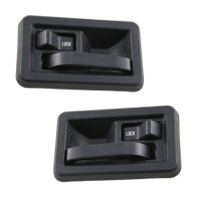 Car Door Handle Interior Left Right 2pcs Black for Jeep for TJ 1997-2004 for Wrangler 1991-1995 1997-2004 22291975