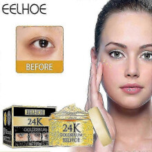 Eelhoe 24k Gold Collagen Eye Mask Anti-aging Moisturizing Remove Dark Circles Eye Patches Lightens Eye Lines Korean Face Care | 8276387107836