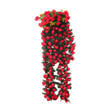 Outdoor Faux Plants & Artificial Flowers – Realistic Hanging Chlorophytum Wall Decor, Polyester, for Indoor/Home/Kitchen/Office