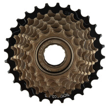 JINGT Mountain Bike Threaded 7/21 Speed 14-28T Sprockets For Threaded Hub Spin 41mm Steel Bike Sprockets Gear Ride Durable Parts