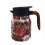 Vintage floral pattern tea thermos with built-in infuser 2