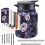 Vintage floral pattern tea thermos with built-in infuser 7