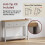 Vida Designs (Grey & Oak) Arlington 3 Drawer Console Table Hallway Unit 8