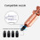 Easy Installation 3D Printer Nozzle With Hardened Steel-0.25mm 9