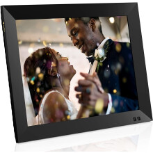 15 inch Smart Digital Photo Frame with WiFi (W15F) - Black - Share Photos and Videos Instantly via Email or App