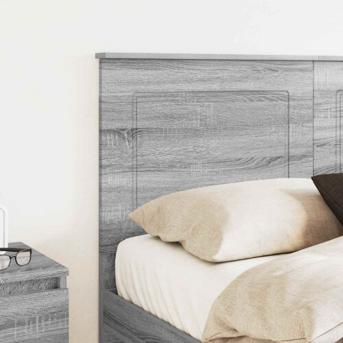 VidaXL vidaXL Headboard Grey Sonoma 100 cm Engineered Wood 1