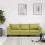 VidaXL vidaXL Sofa Green Fabric 1