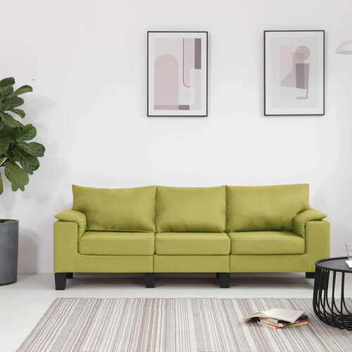 VidaXL vidaXL Sofa Green Fabric
