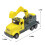 Push-Pull Excavator Toy – Moving Wheels, ABS Plastic, 3