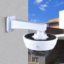 Solar Security Camera Light with Motion Sensor, Fake CCTV Deterrent, IP65 Waterproof, Compatible with Home/Garage Use