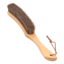 Dress Tool Brush Clothes Brush for Cowboy Hats Wooden Handle Tool Portable Velvet Furniture Pet Hair Brush Multifunctional Garment Care Dusting