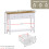 Vida Designs (White & Oak) Arlington 3 Drawer Console Table Hallway Unit 5