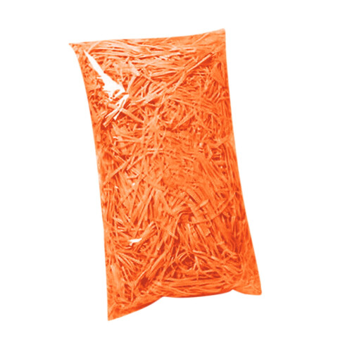 Orange Paper Shred Packing Grass Cushion 4 oz 1