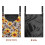 Sunflower Cow Print Clothespin Bag with Hanging Hook 7