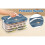 Airtight Cookie Storage Container，Stackable Plastic Food Container with Lid，Dumpling Cookie Box for Pantry Freezer Organization (1Pcs) Orange4 8