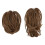 Natural Hair Extensions Messy Bun Piece with Bendable Wire 1