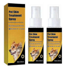 (2PCS) Cassiel Pet - Dog & Cat Skin Spray, Pet Skin Care Spray, Natural Soothing Spray