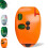 90 Red Light Level with Self-Leveling Cross Lines, Horizontal & Vertical – Portable Construction Tool (Saffron) 1