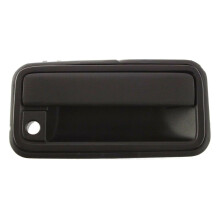 Poignée de porte extérieure avant droite (côté passager) en plastique noir texturé avec trou de serrure pour GMC, Chevy, Cadillac