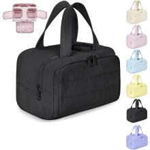Toiletry Bag Waterproof Large Capacity 4-in-1 Puffy
