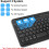 Bluetooth Keyboard Mini Keyboard 200mAh Rechargeable Keyboard Wireless Gaming Keyboard for PC Laptop Tablet Android iOS Windows 6