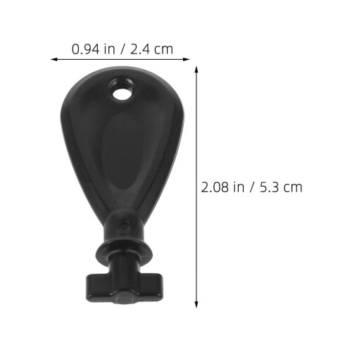ULTNICE Universal Paper Towel Dispenser Key Black 4 Pack 1