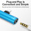iPhone Headphone Adapter 3.5mm Jack + Fast Charge 2-Pack 4