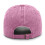 Pink Ribbon Baseball Cap Embroidered Wings Adjustable Denim 4