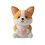 Νυχτερινό φωτάκι σιλικόνης Corgi για κοριτσίστικο υπνοδωμάτιο με τρεις 1