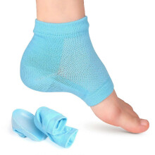 (3.5cm, Blue) Unisex Height Increase Socks Thickened Invisible Silicone Shoe Lift Heel Pads Anti-Slip Open Toe Socks Shoe Accessories Gray 2.5cm