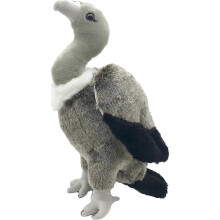 Cute Life Like Vulture Stuffed Animal Plush Toy Simulation Cinereous Vulture Doll Children Birthday Gift 14in 26s