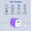 2-Pack USB Charger Block & 10ft Cables, Compatible with iPhone 14/13 2