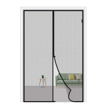 Mosquitera magnética de 30x80 pulgadas, malla de 32x81 pulgadas, imanes potentes y red de fibra de vidrio reforzada para puertas de patio/entrada,