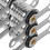 Hemoton 6pcs Light Bulb Sockets Physics Experiment Screw Lamp Holders Miniature Bulb Holders E10 3