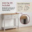 Vida Designs (Grey & Oak) Arlington 2 Drawer Console Table Hallway Storage 6