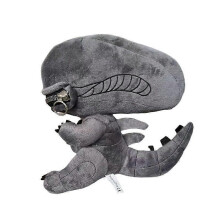 Alien Xenomorph Plush Toy Xenomorph Zipper Mouth Plush Doll Cute Stuff Plush Toy Gift
