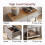 Vida Designs (Grey & Oak) Arlington 2 Drawer Console Table Hallway Storage 10