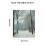 Fiber Optic Snow Covered Tree Scene Canvas Wall Art 3