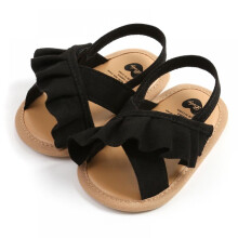 Zomersandalen voor baby's en peuters (meisjes en jongens), unisex, antislip, zachte rubberen zool, ademend, eerste stapjes, buiten- en strandschoenen.
