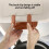 Car Sun Visor Glasses Holder with Hidden Magnet Universal 5