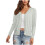 Women's Cardigan Sweater Fall Lightweight Open-Front 1