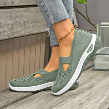 Women's Bow Flat Shoes Warm Soft Sole Autumn Winter