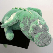 Cute Plush Dragon, Weighted Dinosaur Toy Kids Adult Gift Or Decoration-Good 25-26