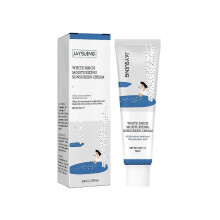 (1pc) 50ml Sunscreen for Face PF50+ PA++++ Sun Cream Birch Juice Moisturizing Skin Care Strong UV Protection