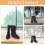Plush Boot Liners Thermal Winter Insoles 1 Pair 3