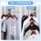 100 Pcs Durable Hanger Hooks For Clothes, Space-Saving Closet Organization 5