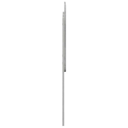 VidaXL vidaXL Headboard Concrete Grey Engineered wood 1